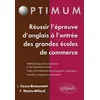 Image de Réussir l'épreuve d'Anglais à l'entrée des écoles de commerce : méthodologie - stratégie - entraînement - Laurence Cossu-Beaumont - Ellipses - broché - Méthode de langue broché