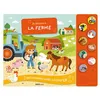 Image de Mes premiers livres à écouter - Je découvre la ferme - Susan ALLEN MAURIN - Auzou Philippe Eds - broché - Album éveil dès la naissance broché
