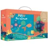 Image de Mon premier livre de bain - Juju la tortue (valisette carton) + jouet de bain - Jay Fleck - Auzou Philippe Eds - Boîte ou accessoire - Jeux livres objets Boîte ou accessoire