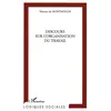 Image de Discours sur l'organisation du travail - Maurice De Montmollin - L'harmattan - broché - Essai