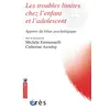 Image de Les troubles limites chez l'enfant et l'adolescent apports du bilan psychologique Apports du bilan psychologique - EMMANUELLI M/AZOULAY C - Eres - broché - Etude
