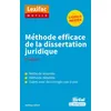 Image de Méthode efficace de la dissertation juridique 2e édition - Mathieu Diruit - Bréal - broché - Scolaire / Universitaire