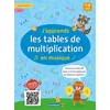 Image de J'apprends les tables de multiplication en musique (avec QR code) - Petra Theissen - Chantecler - broché - Scolaire / Universitaire broché