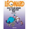 Image de Léonard - Tome 34 - Docteur Génie et Mister Aïe - Bob De Groot - Le Lombard Eds - cartonné - Bande dessinée jeunesse