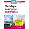 Image de Statistique descriptive en 20 fiches Licences 1 et 2 - Stéphanie Baggio - De Boeck Supérieur - broché - Scolaire / Universitaire