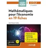 Image de Mathématiques pour l'économie en 19 fiches Pour prépa, Licences 1 et 2 - Jean-François Caulier - De Boeck Supérieur - broché - Scolaire / Universitaire