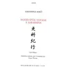 Image de Notes d'un voyage à Sarashina Sarashina Kikô. Texte bilingue japonais français - Basho Matsuo - William Blake - broché - Poésie