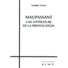 Image de Maupassant,Une Littérature de la Provocation - Thierry Poyet - Kime - broché - Essai