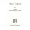 Image de Temps d'hiver - Sophie Grenouilleau-Vigneron - Folle Avoine - broché - Récit broché