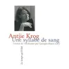 Image de Une syllabe de sang poèmes - Antjie Krog - Le Temps Qu'il Fait - broché - Poésie
