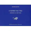 Image de L'Esprit de l'île Mémoires de Port-Cros - Pierre Buffet - Claire Paulhan Eds - broché - Récit