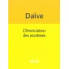 Image de L' Énonciateur des extrêmes - Jean Daive - Nous Eds - broché - Poésie broché