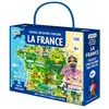 Image de Voyage, découvre, explore - La France - livre + poster + puuzle 100 pieces - Irena Trevisan - Sassi - Jeux livres objets (donnée non spécifiée)