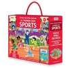 Image de Voyage, découvre, explore - Le monde des sports - livre + puzzle 205 pieces - Irena Trevisan - Sassi - Jeux livres objets (donnée non spécifiée)