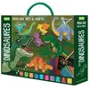 Image de Méga arts & crafts. Les dinosaures livret + coloriages + stickers + stylo - Giulia Pesavento - Sassi - Boîte ou accessoire - Jeux livres objets Boîte ou accessoire