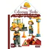 Image de Colouring books. Le chantier - AA.VV. - Sassi - broché - Document jeunesse broché