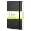 Image de Carnet classique grand format Moleskine A pages blanches Couverture rigide Noir