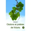 Image de Citations et poésies de Victoria - Victoria - Le Lys Bleu - broché - Poésie broché