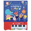 Image de Mon livre piano - Mes comptines à chanter et à jouer au piano 15 comptines - Julie Mercier - Auzou Philippe Eds - cartonné - Comptine, chant cartonné