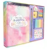 Image de Mon coffret papeterie arc-en-ciel 1 carnet secret - Sandrine Monnier - Auzou Philippe Eds - Coffret - Jeux livres objets Coffret