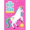 Image de Mon bloc de jeux - Les licornes Amuse-toi avec 60 jeux variés - Monsieur Dupont - Merci Les Livres - broché - Document jeunesse broché