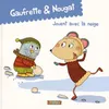 Image de Gaufrette & NOUGAT jouent avec la neige - D. JEAN ZAD COLLIN - Utopique - cartonné - Album jeunesse dès 3 ans