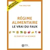Image de Régime alimentaire, le vrai du faux Ce que dit la science - Tim Spector - TiTa - broché - Guide broché