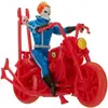 Image de Figurine avec véhicule Hasbro Marvel Legends Retro Collection Ghost Rider Rouge 10 cm HASF6544