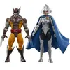 Image de Figurine de collection Hasbro Wolverine 50th Anniversary Marvel Legends Wolverine & Lilandra Neramani (x2) Orange 15 cm HASF9034