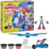 Image de Captain america Moto tranchante Play-Doh Marvel