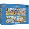 Image de Puzzle 4 x 500 pièces : J'aimerais que tu sois ici Gibsons-G5059