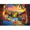 Image de Puzzle 1000 pièces : Coucher de soleil sur la Toscane Gibsons-G6386