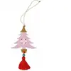 Image de Décoration de noël sapin en bois Rex London Rose 1,5x7,5x23,5 cm 29887