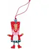 Image de Décoration de noël soldat en bois Rex London Rouge 0,4x6,5x23,5 cm 29919
