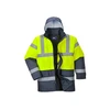 Image de Parka bicolore parka bicolore jaune/bleu marine tl 200 - 300 g entre 4 et 6 l polyester parka 1 pièce(s) classe 3 jaune, marine - portwest