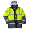 Image de Parka bicolore parka bicolore jaune/bleu marine txl 200 - 300 g entre 4 et 6 xl polyester parka 1 pièce(s) classe 3 jaune, marine - portwest