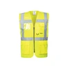 Image de Gilets baudriers executive-berlin gilet executive-berlin jaune ts gilet s 100 - 200 g polyester 7 et plus jaune 1 pièce(s) classe 2 - portwest