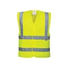 Image de Gilet baudrier double ceinture gilet baudrier double ceinture jaune t2xl/3xl gilet 100 - 200 g polyester jaune 0 1 pièce(s) classe 2 2xl, 3xl - portwe