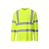 Image de Tee-shirts manches longues tee-shirt manches longues jaune t2xl 2xl 100 - 200 g polyester jaune t-shirt 0 1 pièce(s) classe 3 - portwest