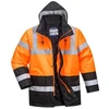 Image de Parka bicolore parka bicolore orange/noir tl 200 - 300 g entre 4 et 6 l polyester parka 1 pièce(s) noir, orange classe 3 - portwest