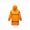 Image de Manteaux de pluie manteau de pluie orange tm 200 - 300 g m entre 1 et 3 polyester orange manteau 1 pièce(s) classe 3 - portwest