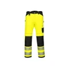 Image de Pantalon pw3 hivis work 38 300 - 400 g 7 et plus pantalon polyester / coton 1 pièce(s) pantalon pw3 hivis work jaune/noir t38 jaune, noir classe 2 - p