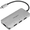 Image de Hub USB-C 4 ports USB-A Targus ACH226EU Argenté 1701159