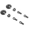 Image de AR330338 - Shock Rod End Set Nero (2) AR330338-ARAC8971