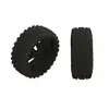 Image de 2HO Tire Set Glued Black (2) Arrma ARA550057