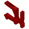Image de Sliding Motor Mount Red ARA320468