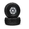 Image de dBoots 'Fortress' Tyre Set Glued Gun Metal (Pair) ARA550069