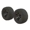 Image de Dboots 'Fortress MT' Tire Set Glued Gun Metal (2) - Arrma ARA550086