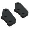 Image de Aluminum Steering Plate Black (2) ARA340188