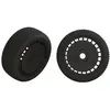 Image de Arrma dBoots Exabyte Tire Set Glued Black (1 Pair) ARA550098